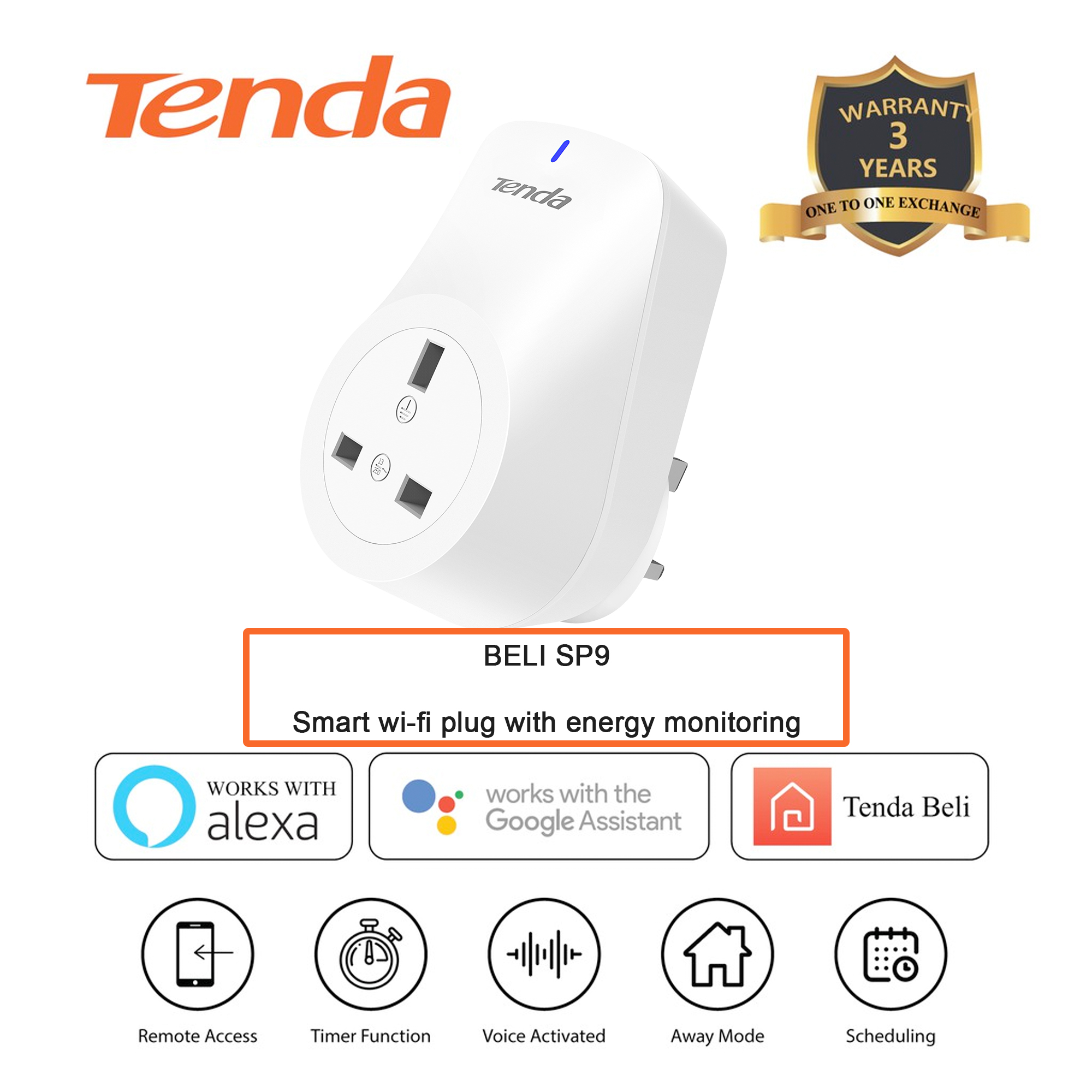 TENDA SP9 (ENERGY MONITORING)
