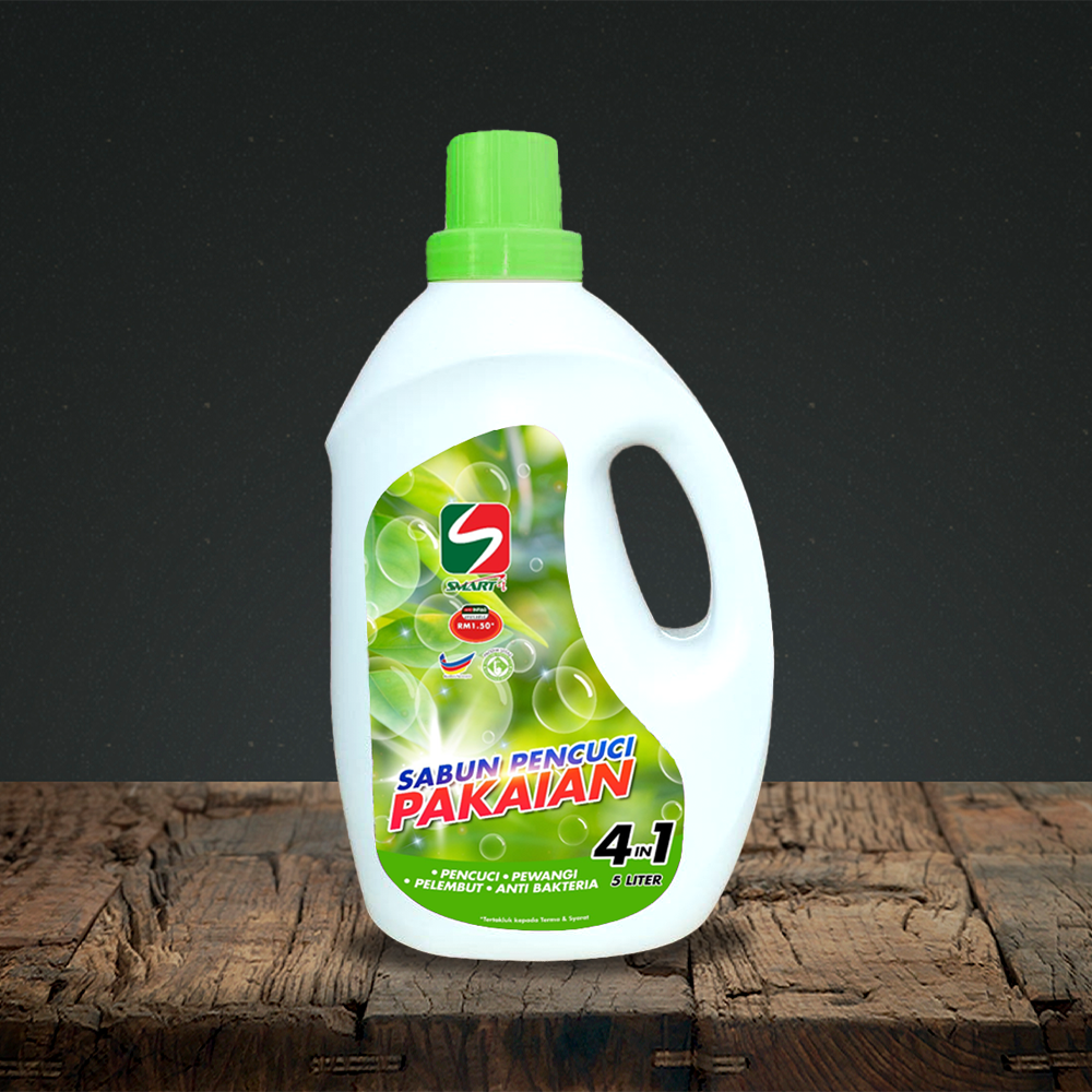 5L HIJAU 4 IN 1 - PENCUCI PAKAIAN