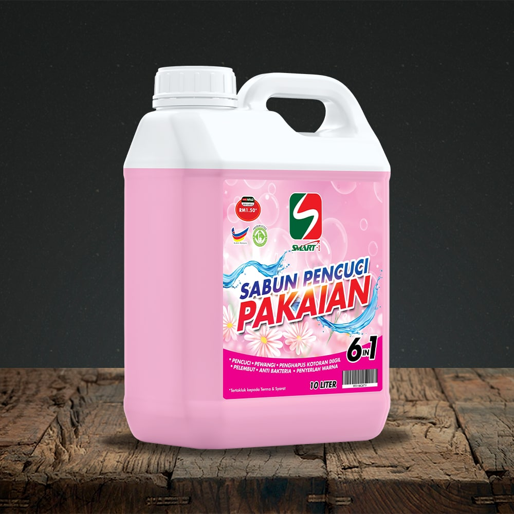 10L MERAH JAMBU 6 IN 1 - PENCUCI PAKAIAN