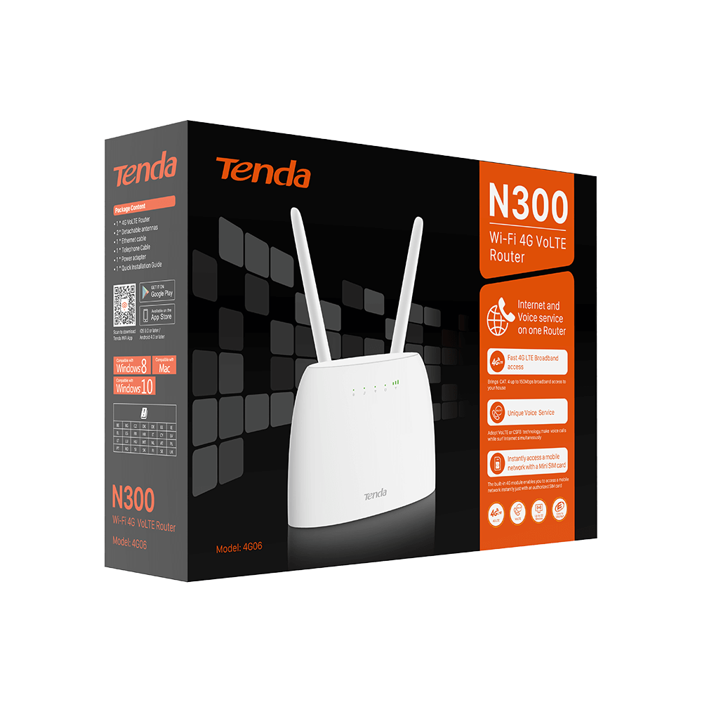 TENDA 4G ROUNTER (SIMKAD)