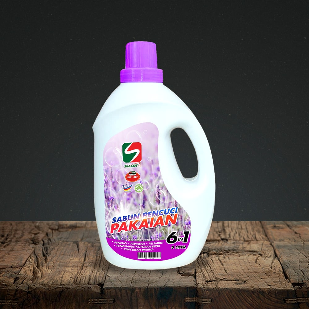 5L UNGU 6 IN 1 - PENCUCI PAKAIAN