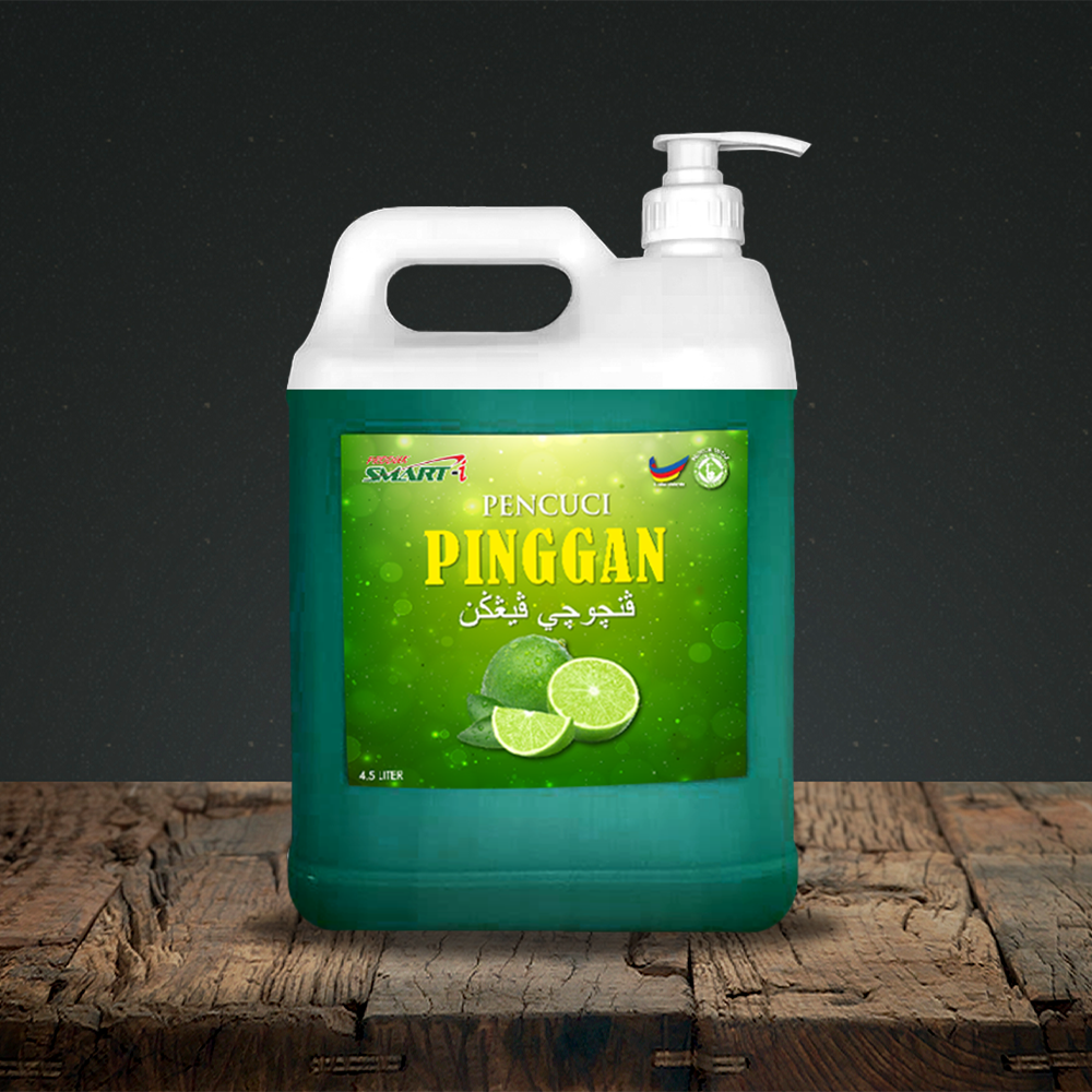 4.5L PENCUCI PINGGAN HIJAU + DISPENSER